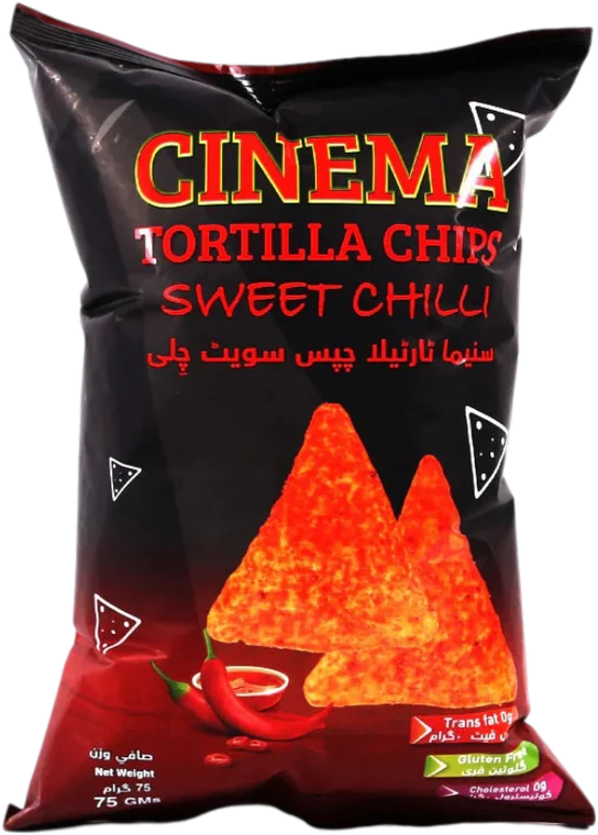 Cinema Tortilla Chips Sweet Chilli pack